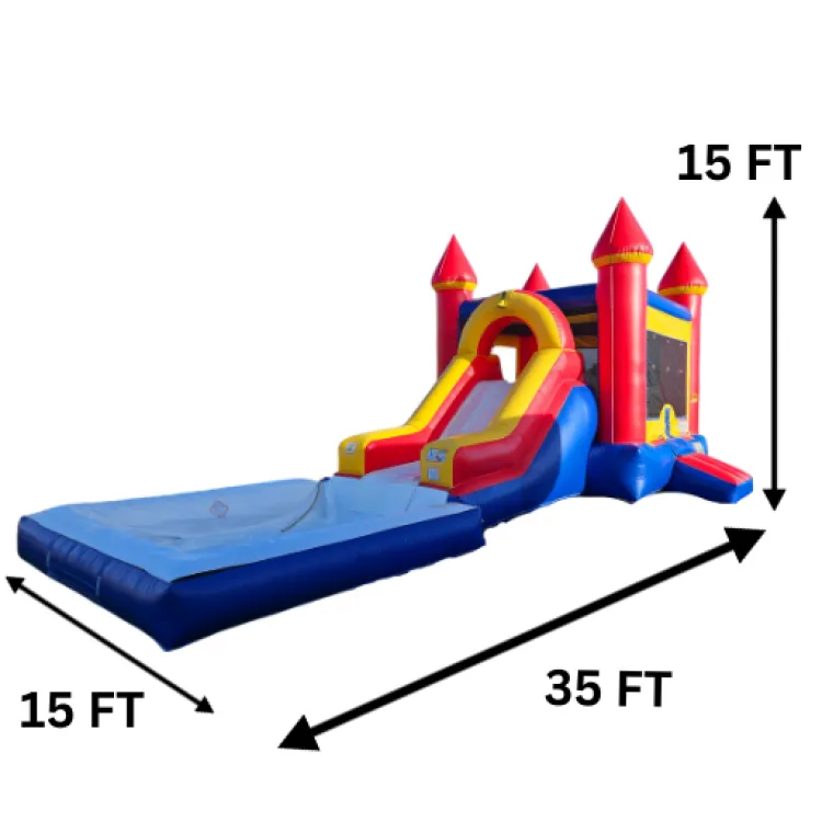 15ft Combo Bounce House