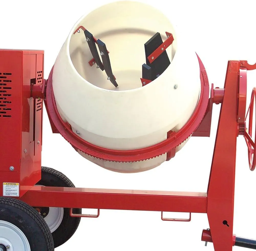 8cu ft Concrete Mixer, Gas Powered