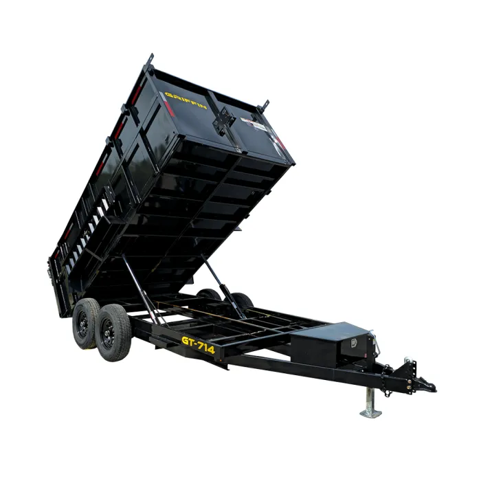 5 Ton Dump Trailer- 4 ft sides