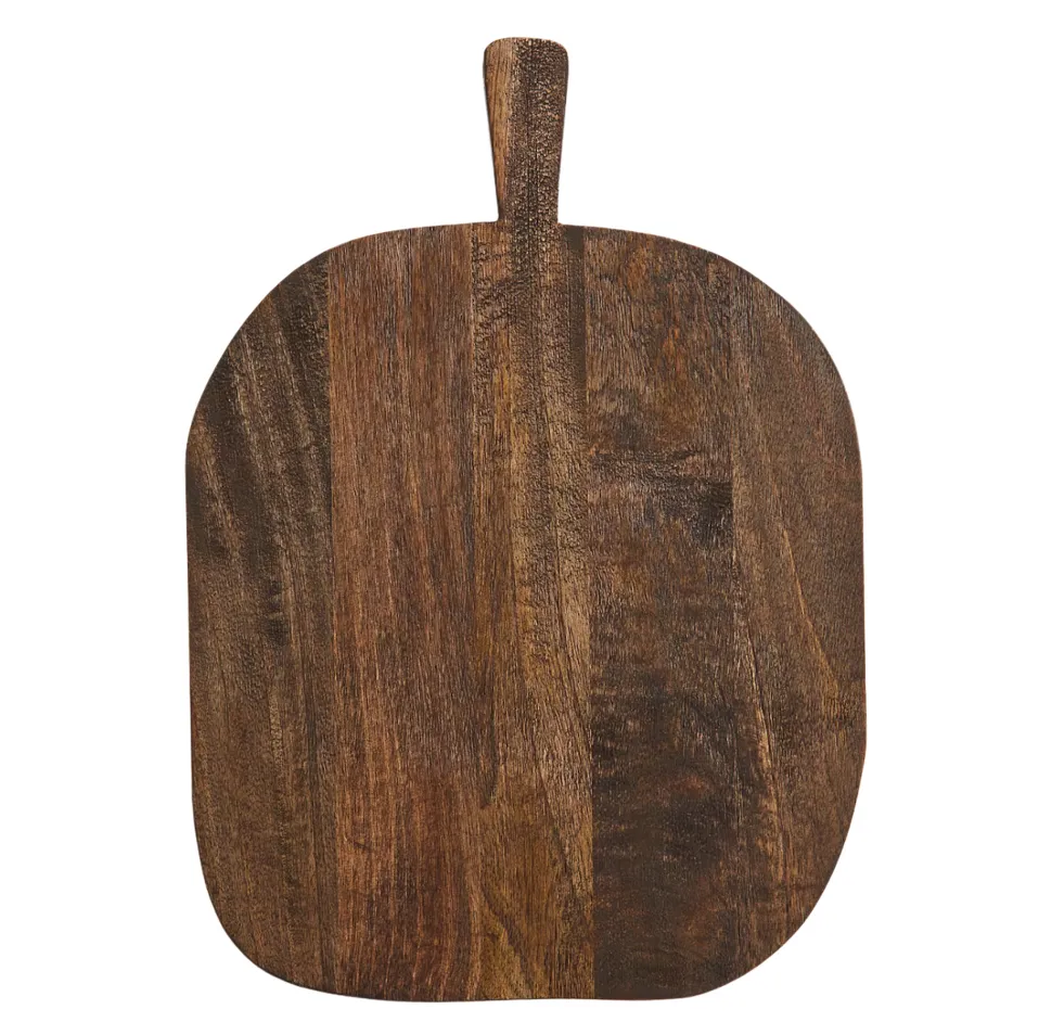 Dark Brown Wooden Board with Handle