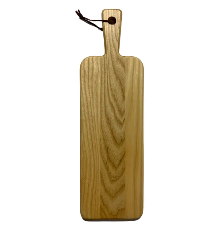 Wood light serving board long