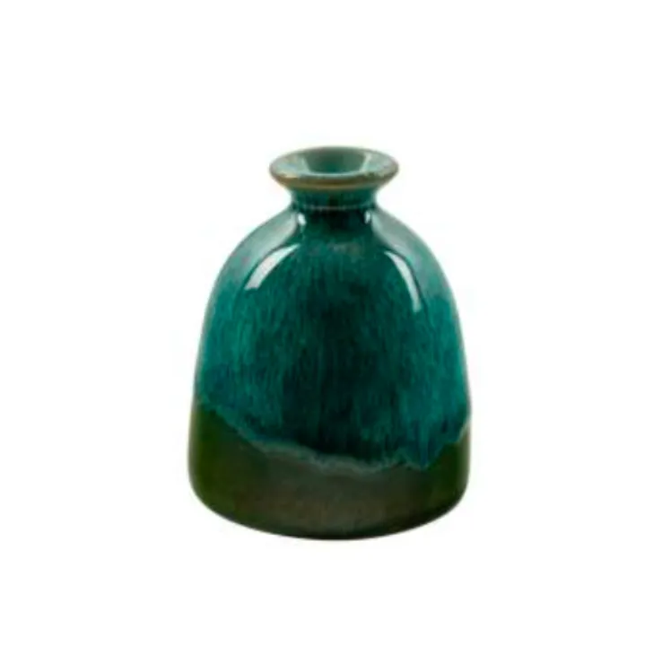 Two Tone Squat Vase