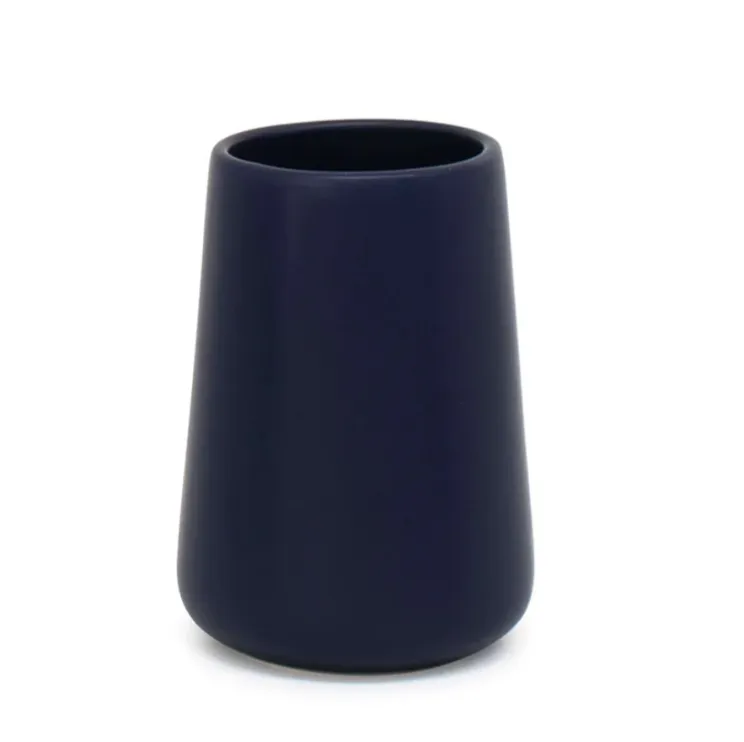 Navy Toothbrush Holder