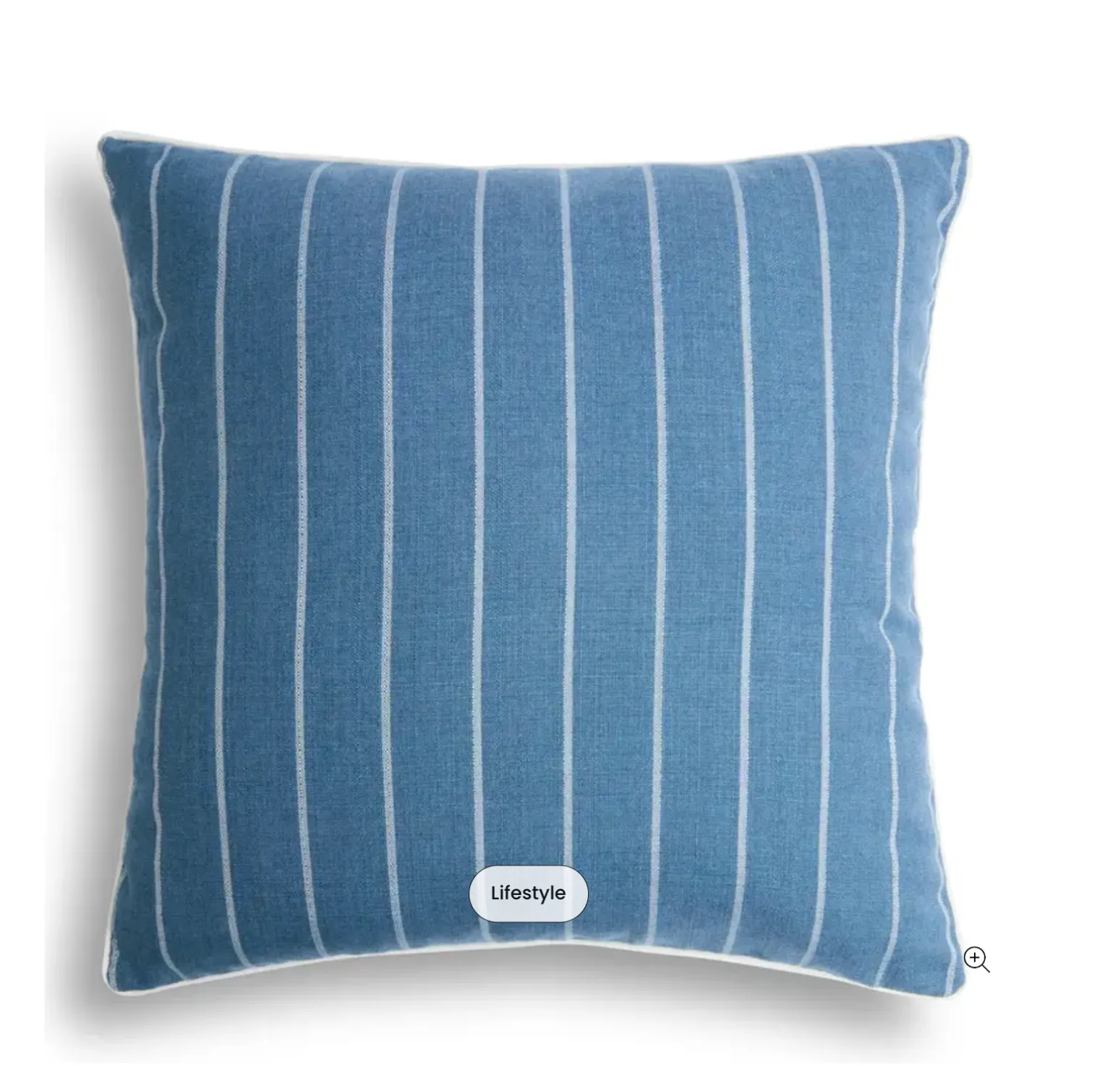 Outdoor Blue Stripe Cushion