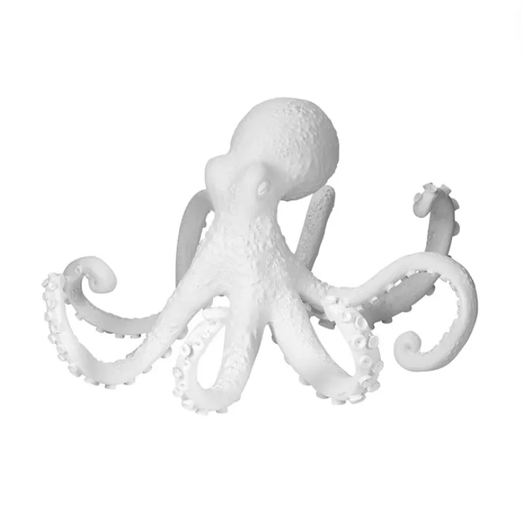 Resin White Octopus
