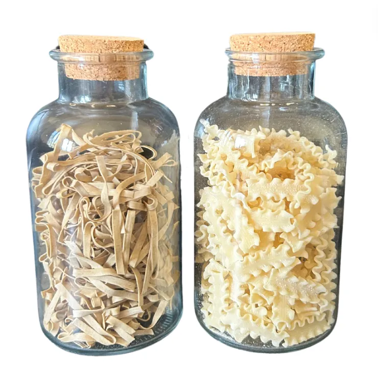 Pasta in Glass Cork Bottle Set 2