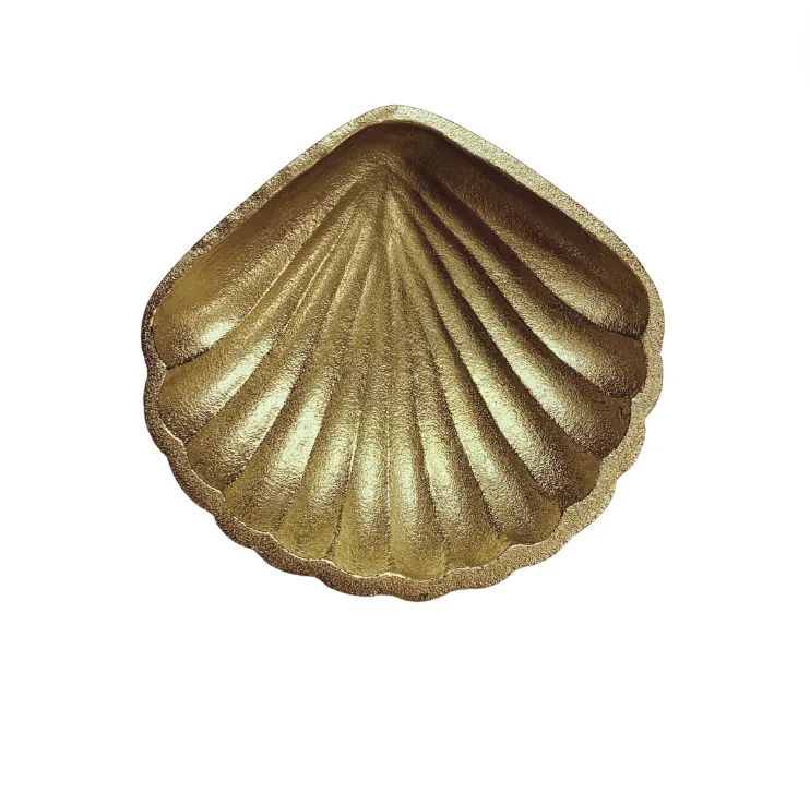 Gold Shell Trinket Tray