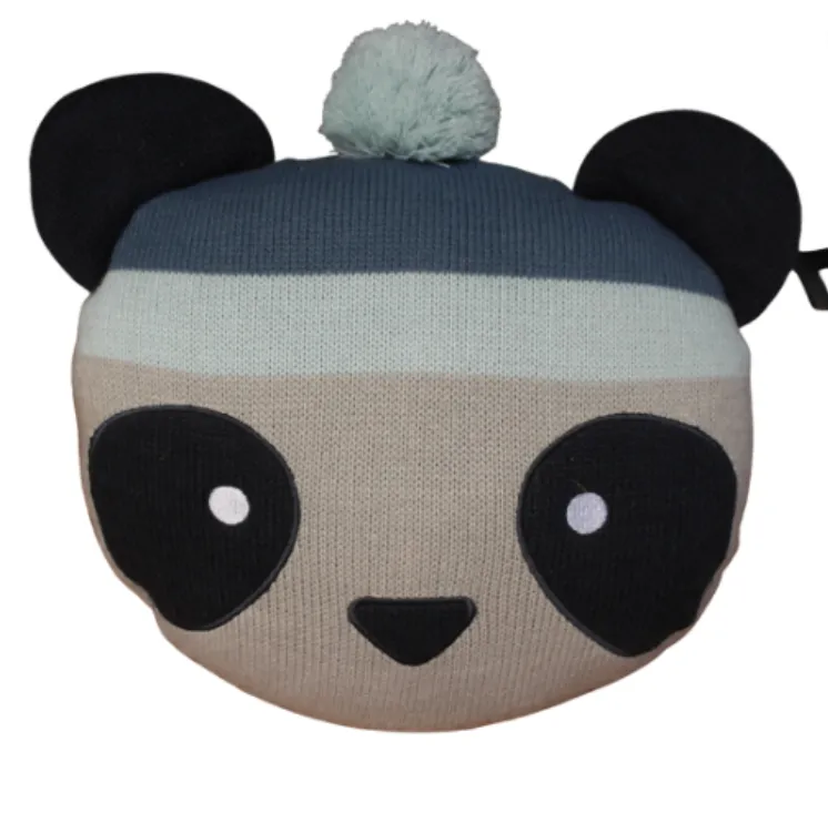 Kids Panda face poly cushion