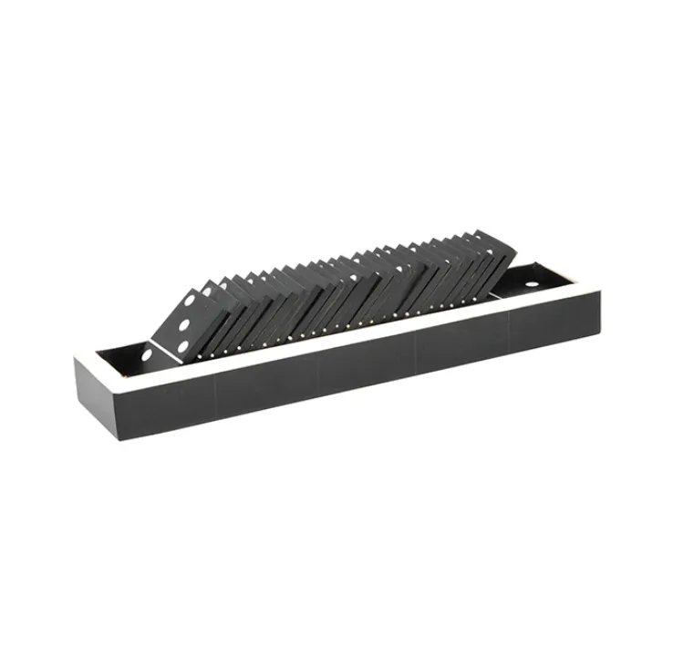 Resin Black & White Domino’s Set in Box