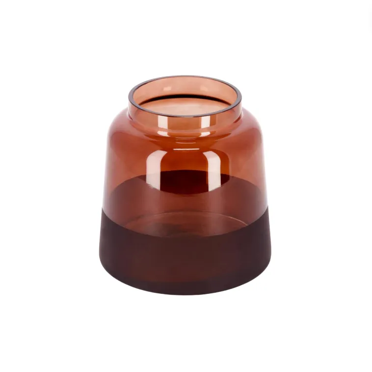 Narela Two Tone Glass Vase Small