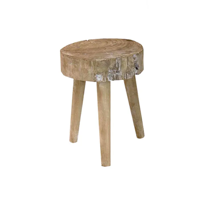 Footstool Trunk with legs small