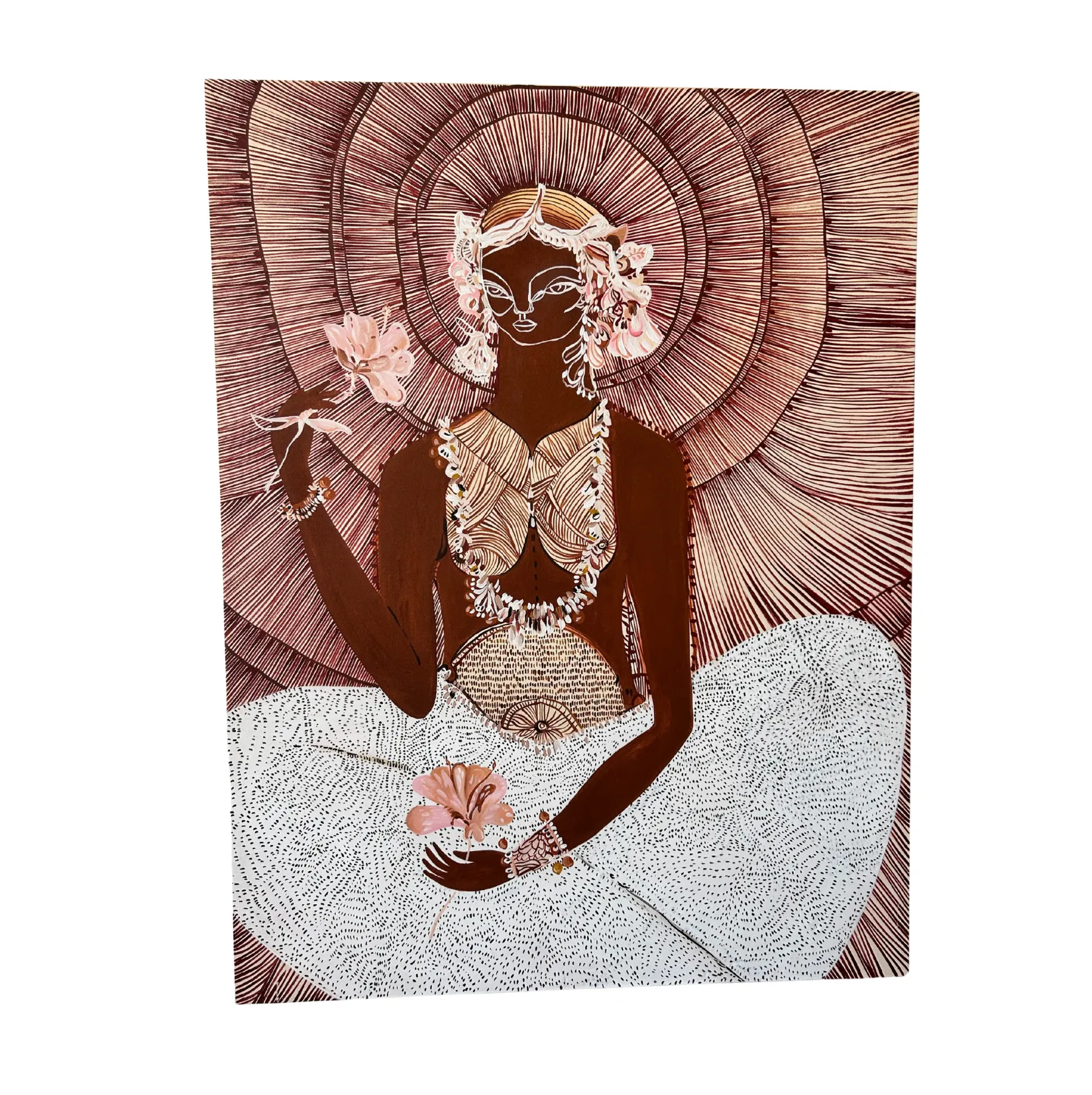 Jack Deep Red Canvas Artwork