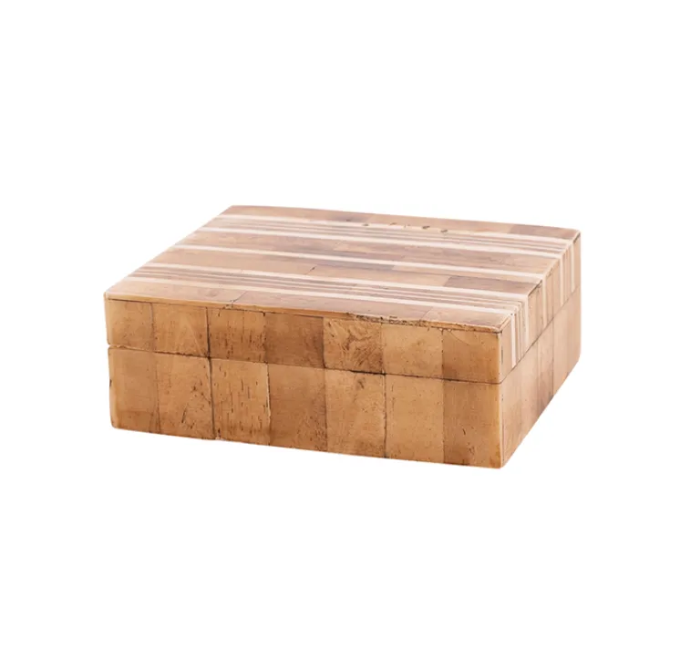 Caramel Stripe Box small