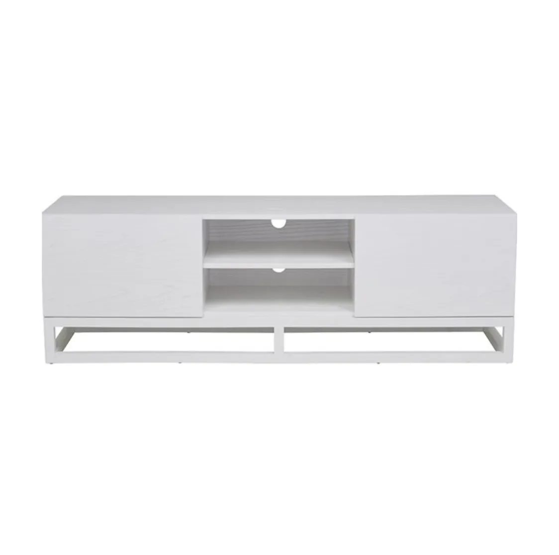 White Entertainment Unit Small