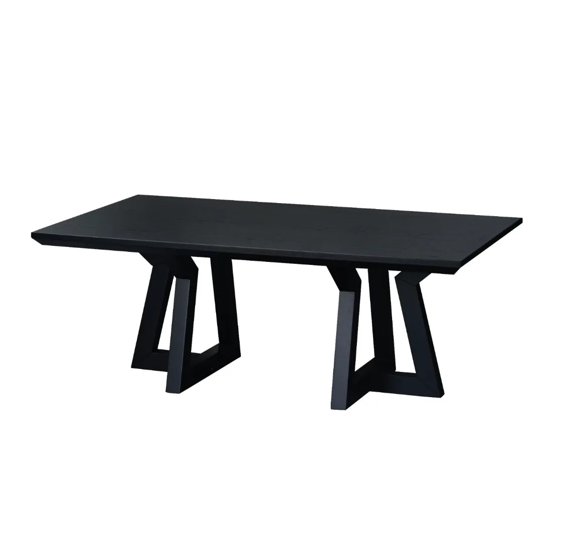 Black Rectangle Coffee Table