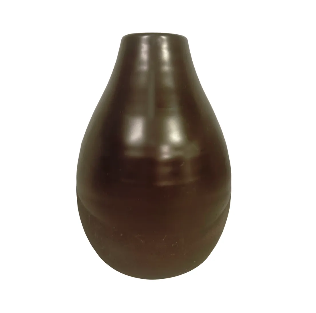 Chocolate Brown Vase Tall