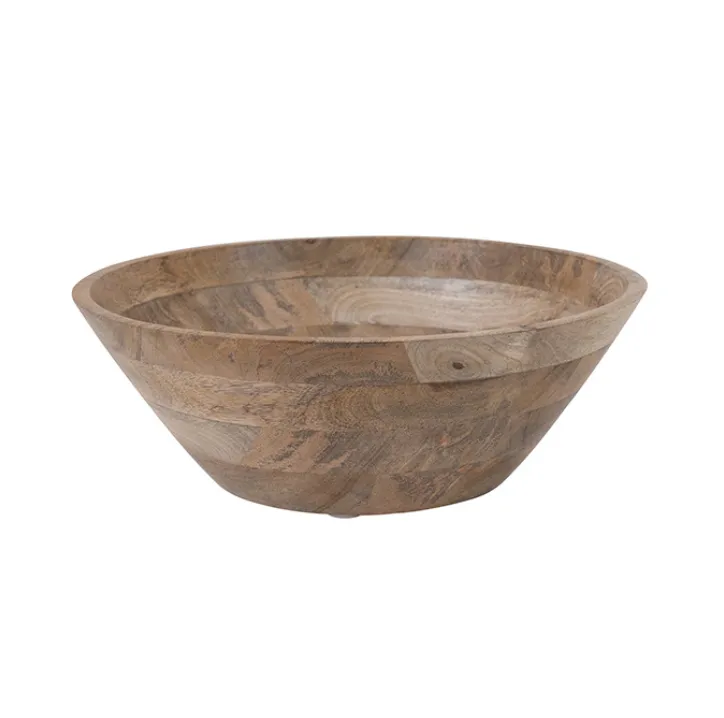Mango Wood Bowl Large