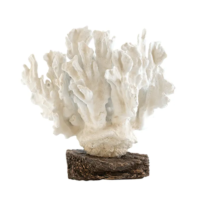 Resin Coral on Stand