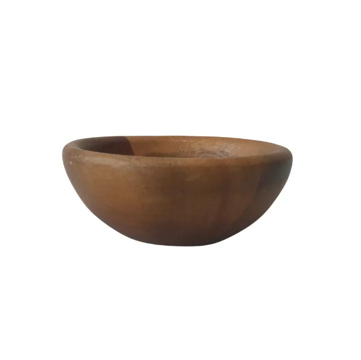 Wooden Bowl Round Edge XS
