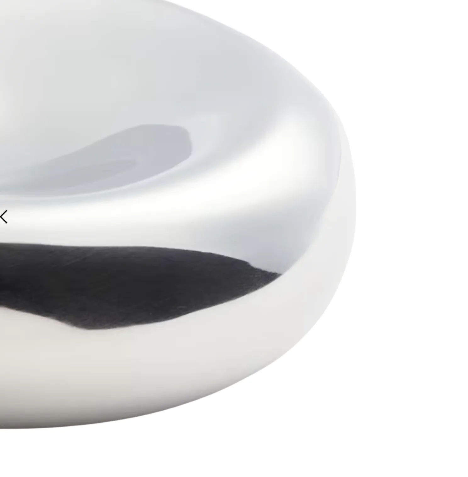 Silver Metal Trinket Bowl
