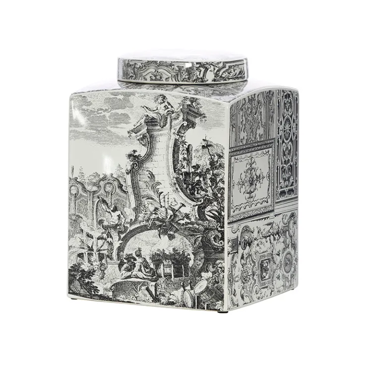 B &W Old World Ginger Jar 