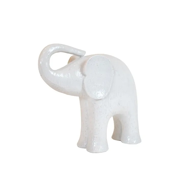 Resin White Elephant Small