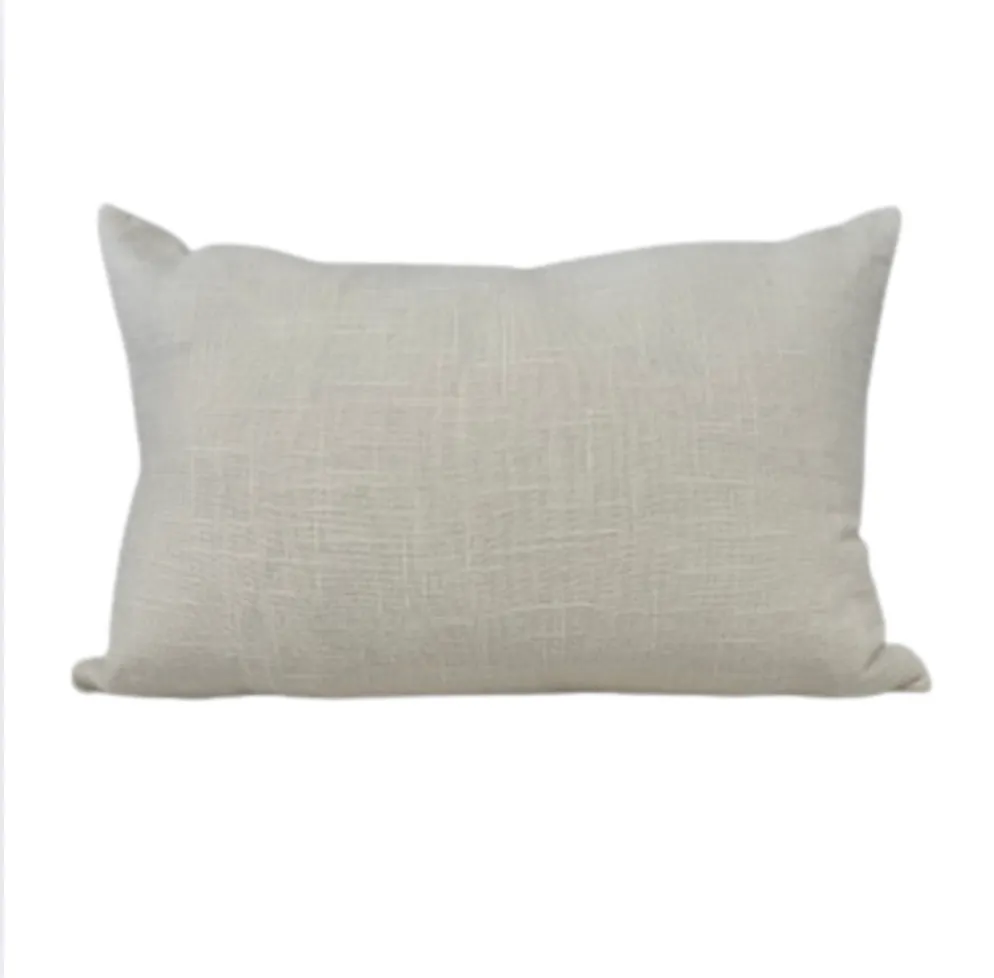 White Scratch Line Lumber Cushion