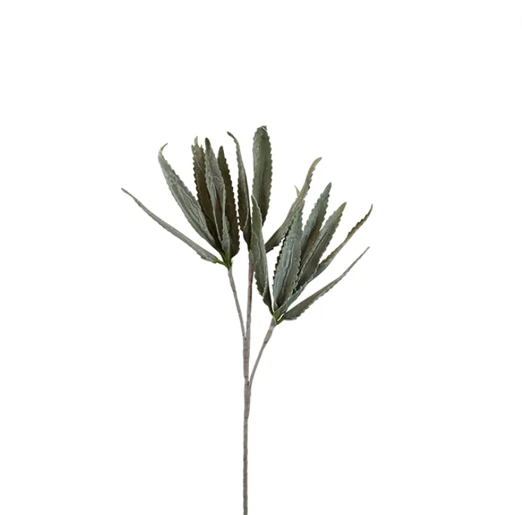 PVC SAGE VARRIGATED LEAF STEM 90cm