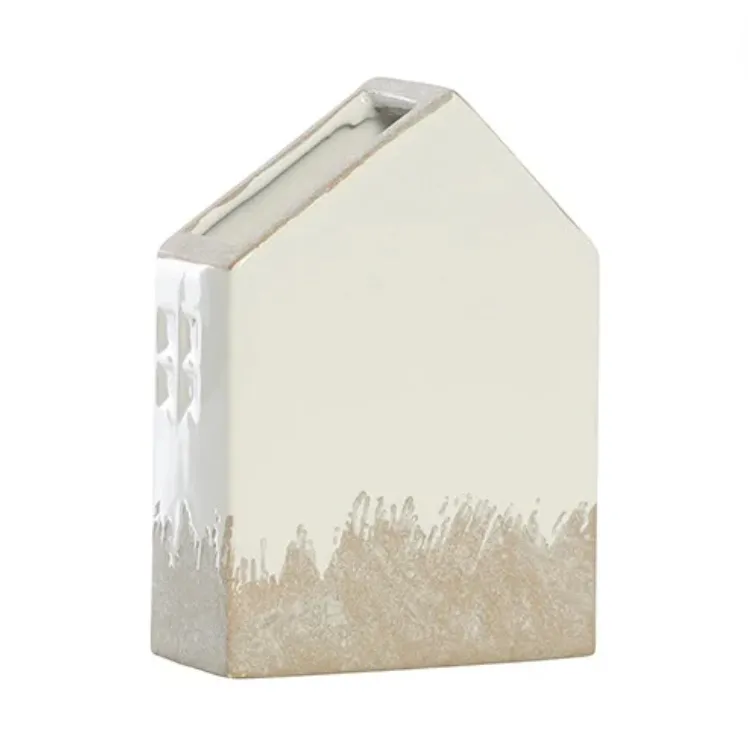 White Ceramic House