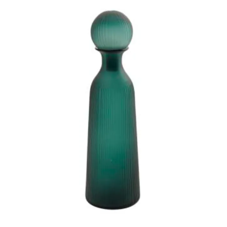 Decanter blue glass large