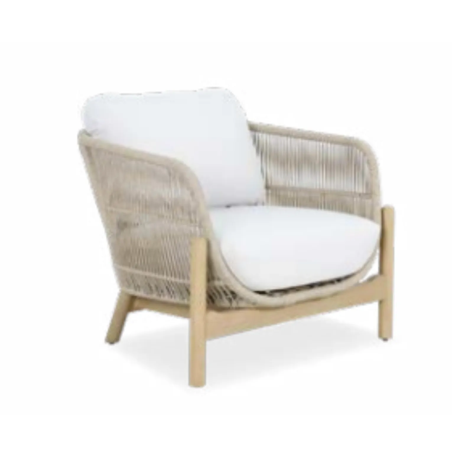 Outdoor Teak Wooden Armchair