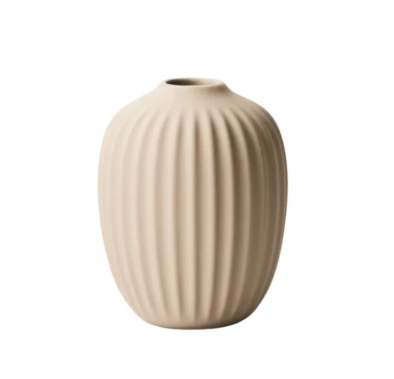 Ceramic sand taza vase mini