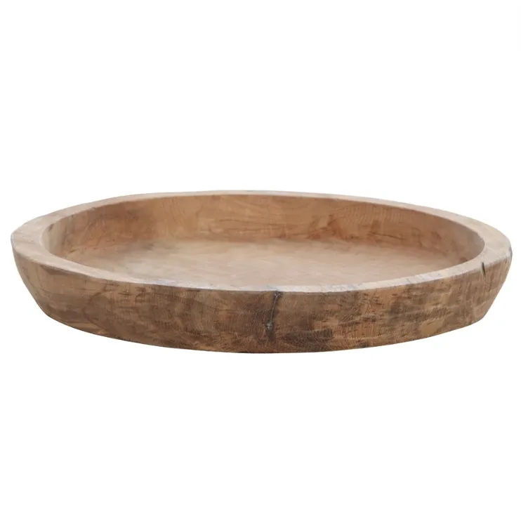 Teak Wood Round Platter