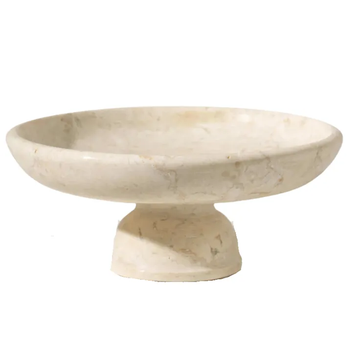 Stone Hand Made Podium Bowl Small