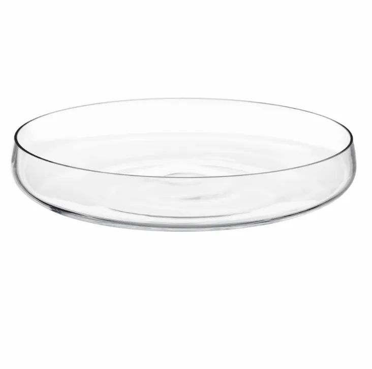 Glass Flat Bowl