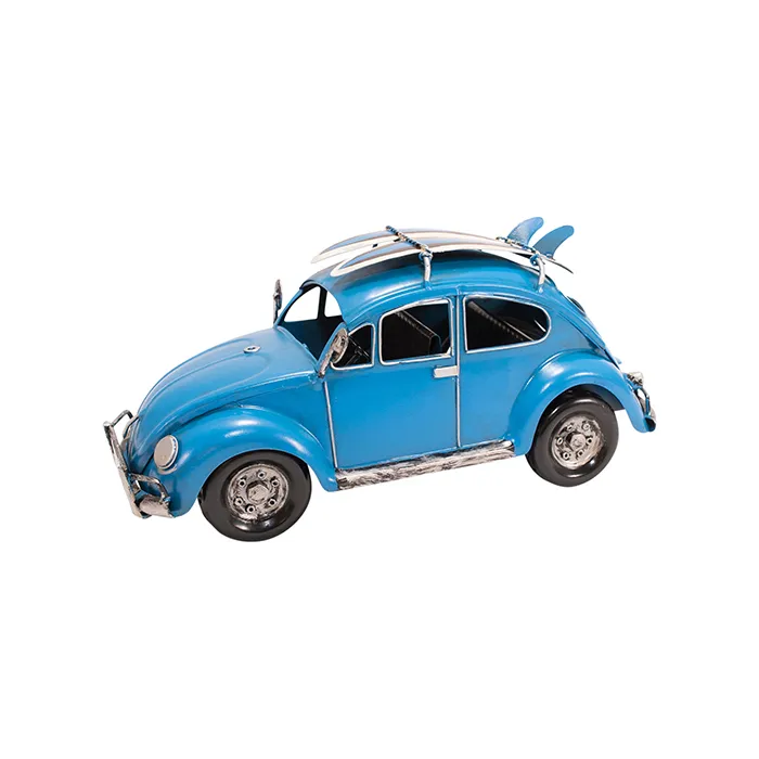 Tin vw with surfboards