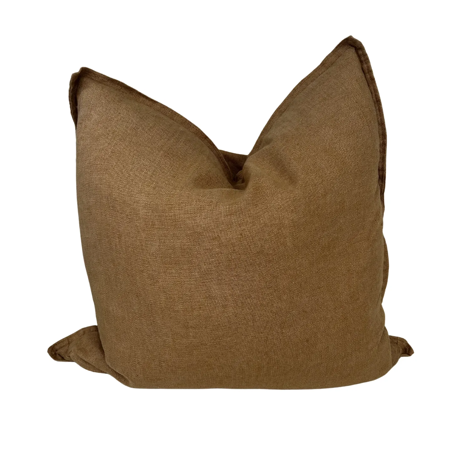 Rust Linen Cushion