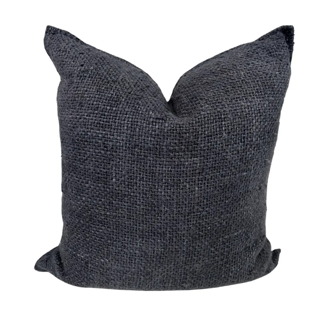 Navy Hand Loomed Cushion