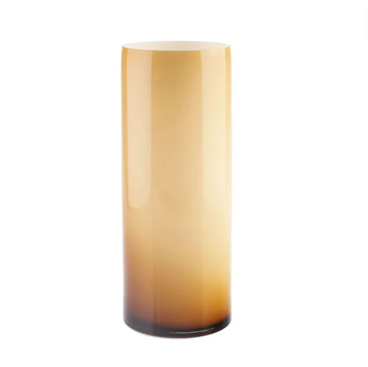 Pumpkin Glass Vase