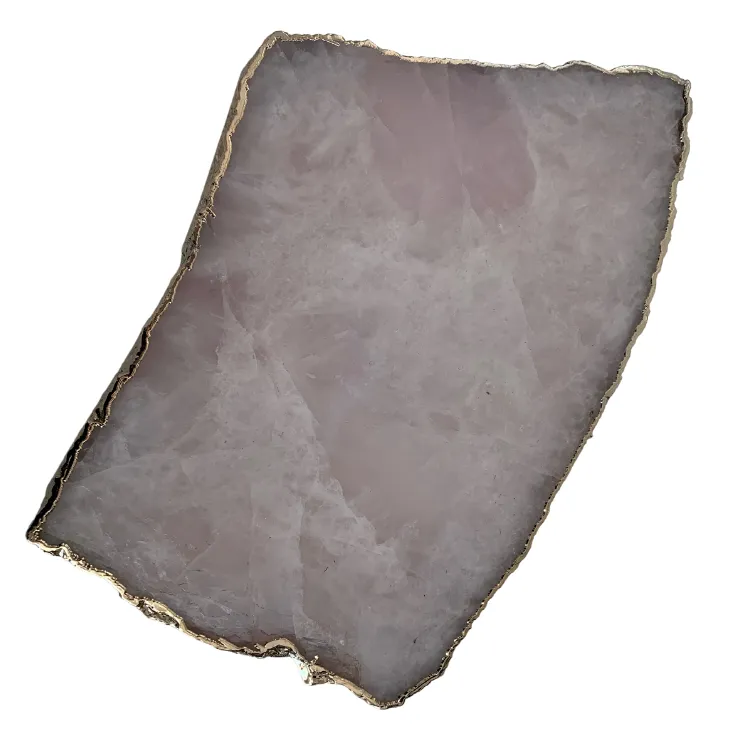White quartz serving board