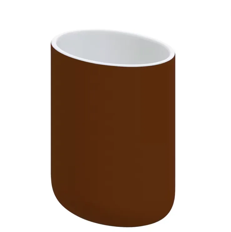 Brown Toothbrush Holder