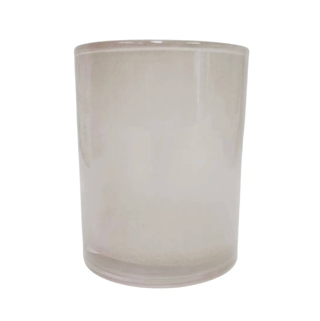 Beige Glass Vase