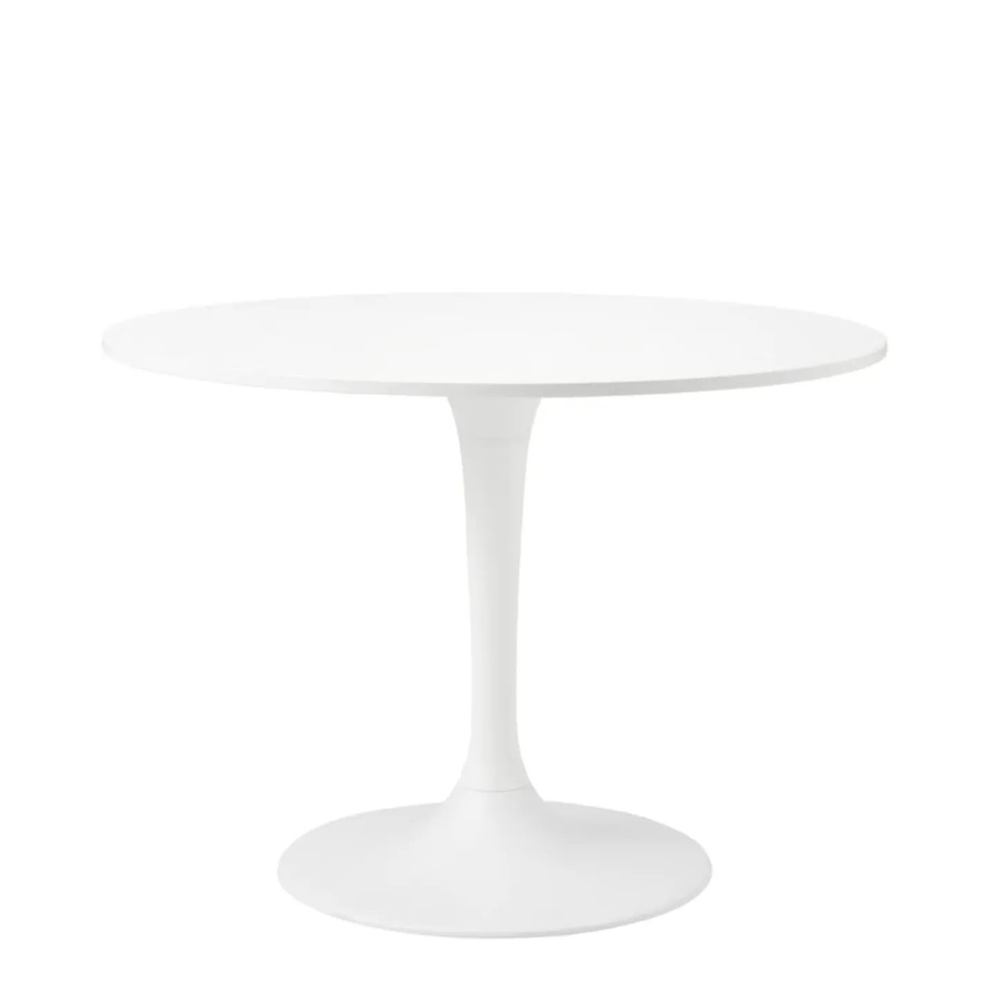 White Round Dining Table