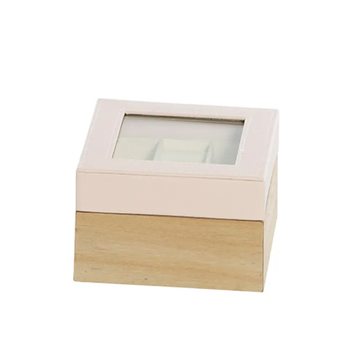 Pink pu box
