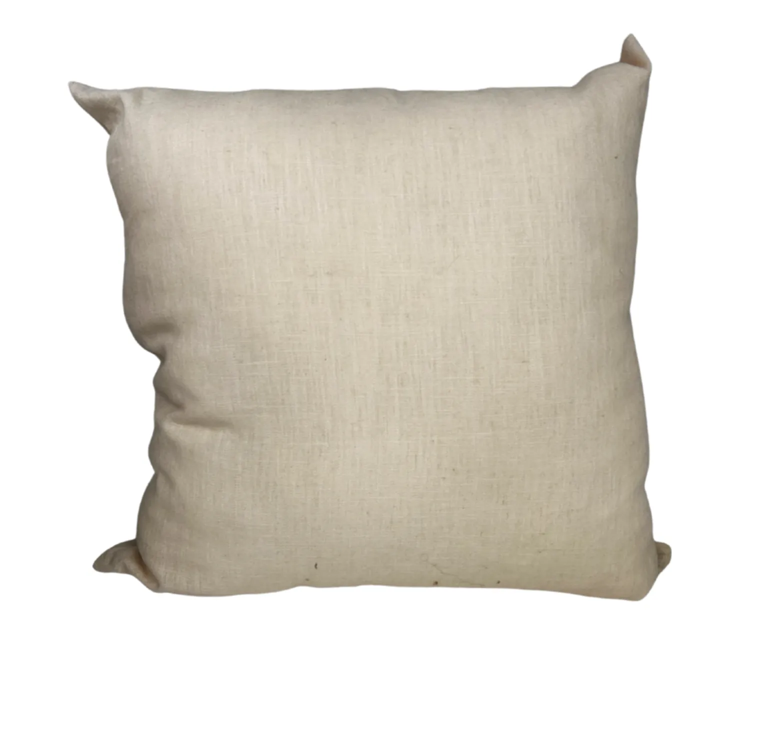 Cream Linen Tie Back Cushion 