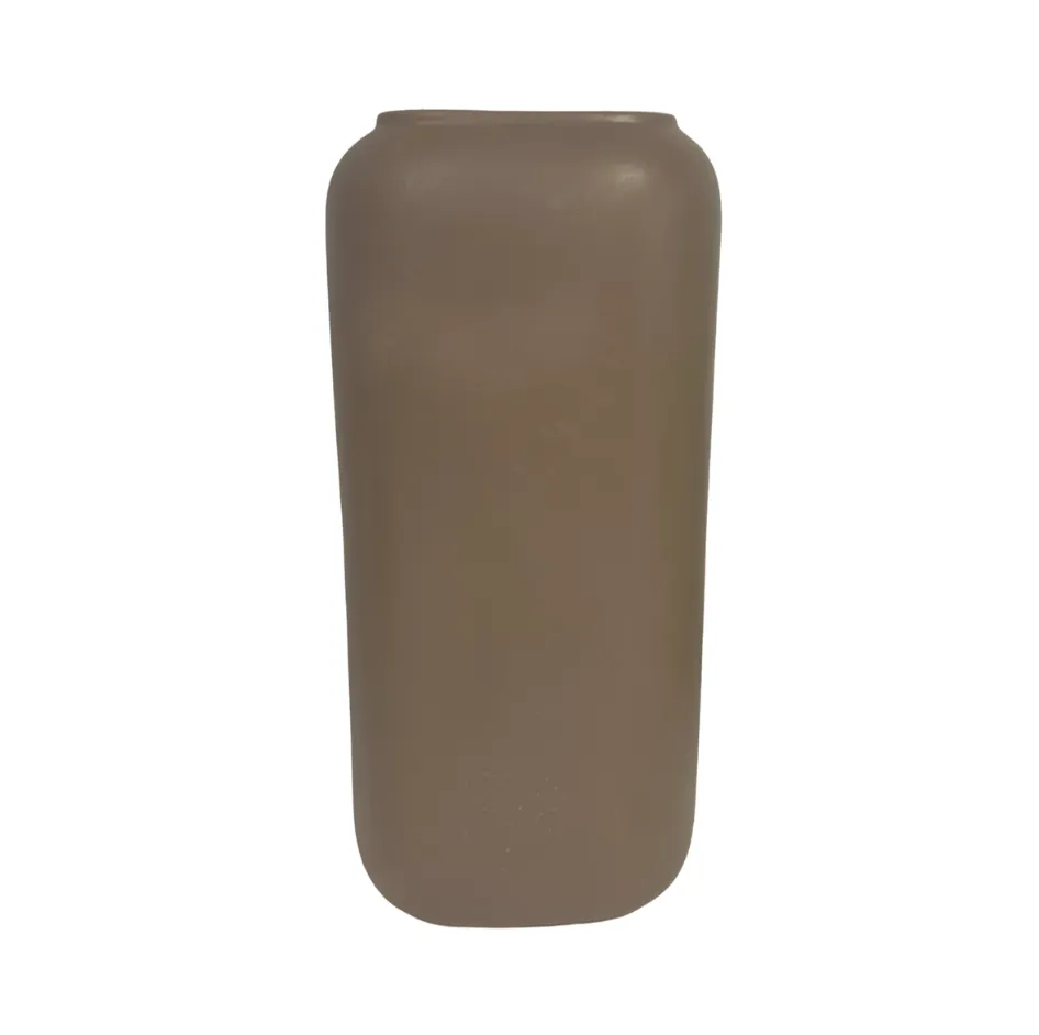 Ceramic Beige Vase Tall