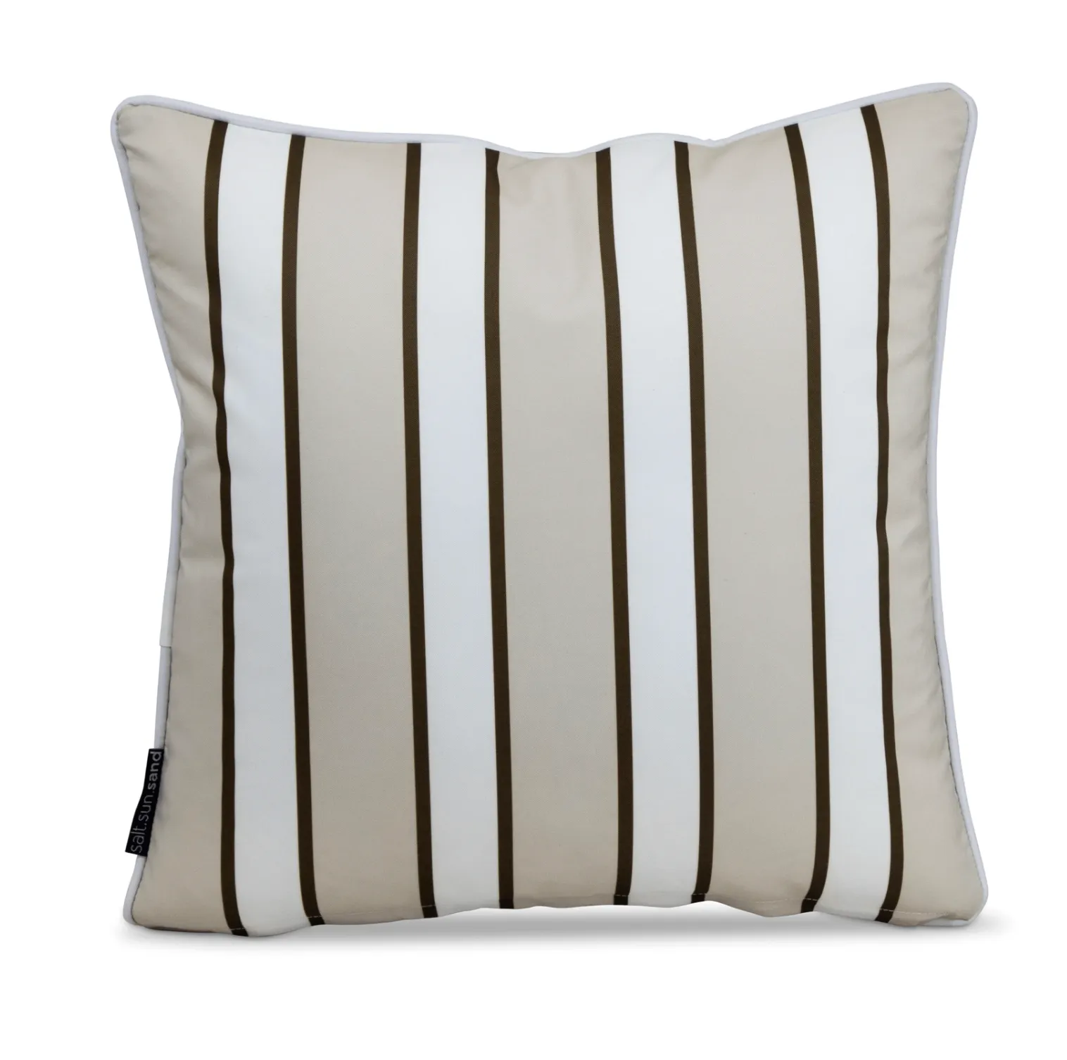 Outdoor Brown Stripe Cushion