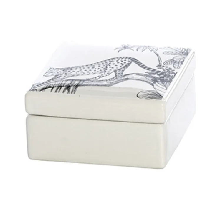 Leopard box square