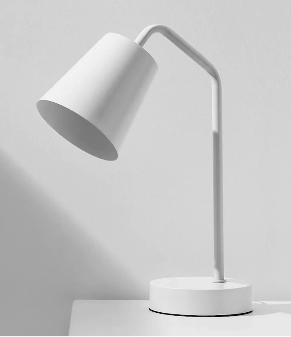 Desk lamp white small