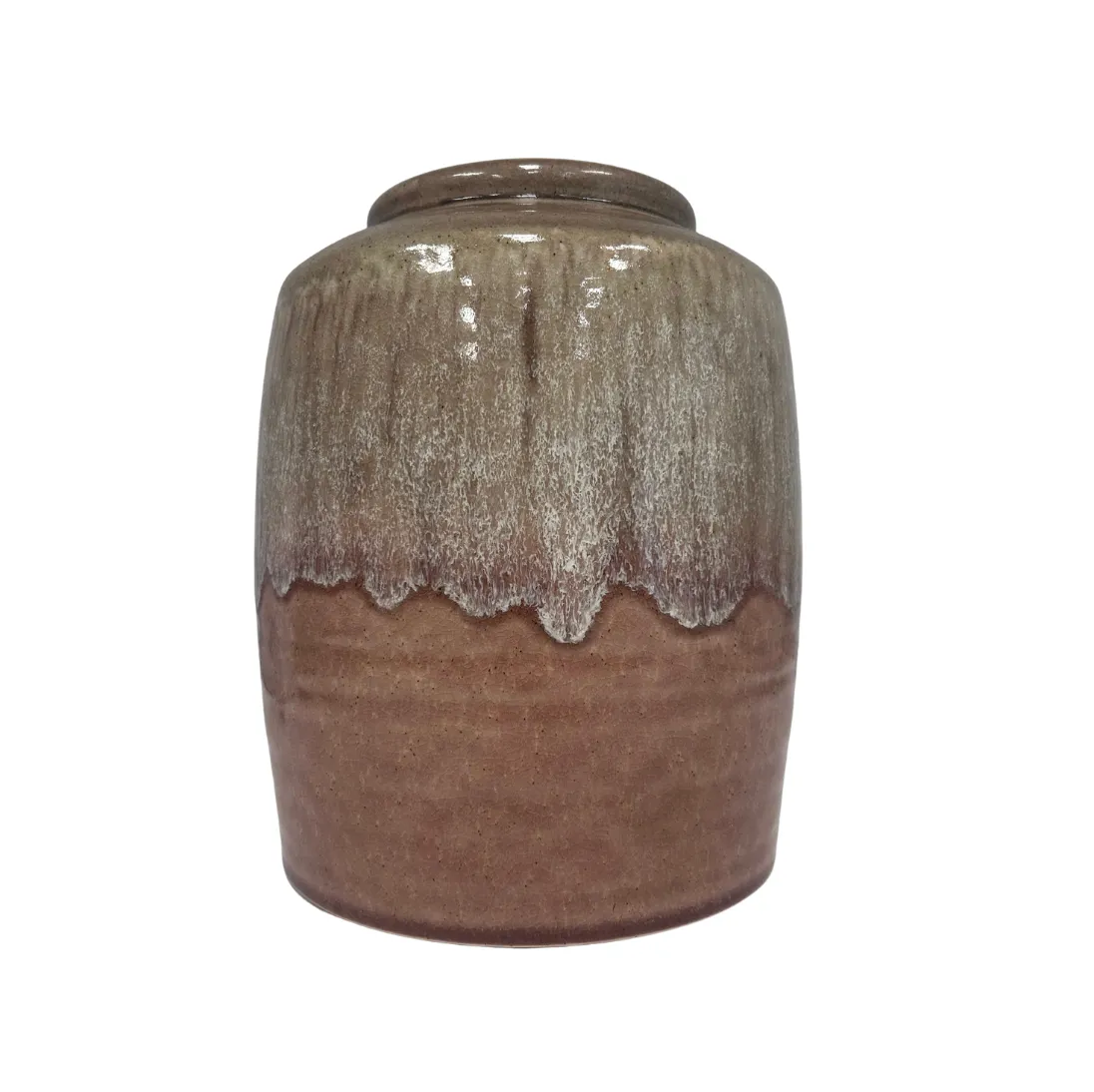 Beige & Apricot Vase